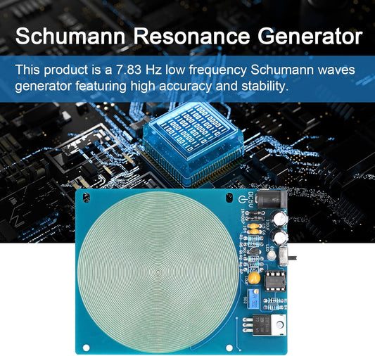 7.83Hz Schumann Waves Resonance Generator Ultra-Low Frequency Pulse Audio Resonator USB Interface, Adjustable for Improving Sleep and Heathly